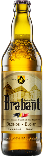 Beer «Brabant blond» (Brabant Blond) light, filtered, unpasteurized.